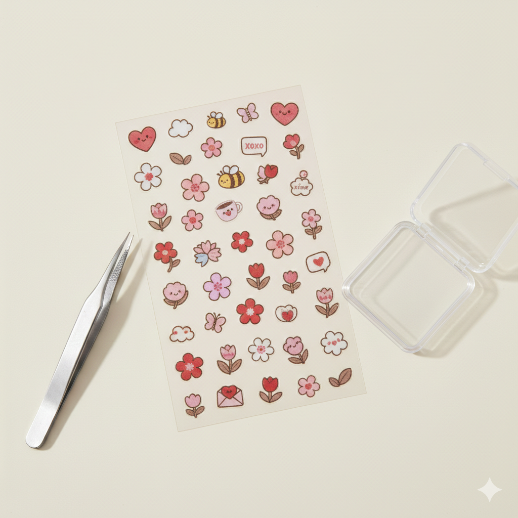 Valentines Day Nail Art Stickers